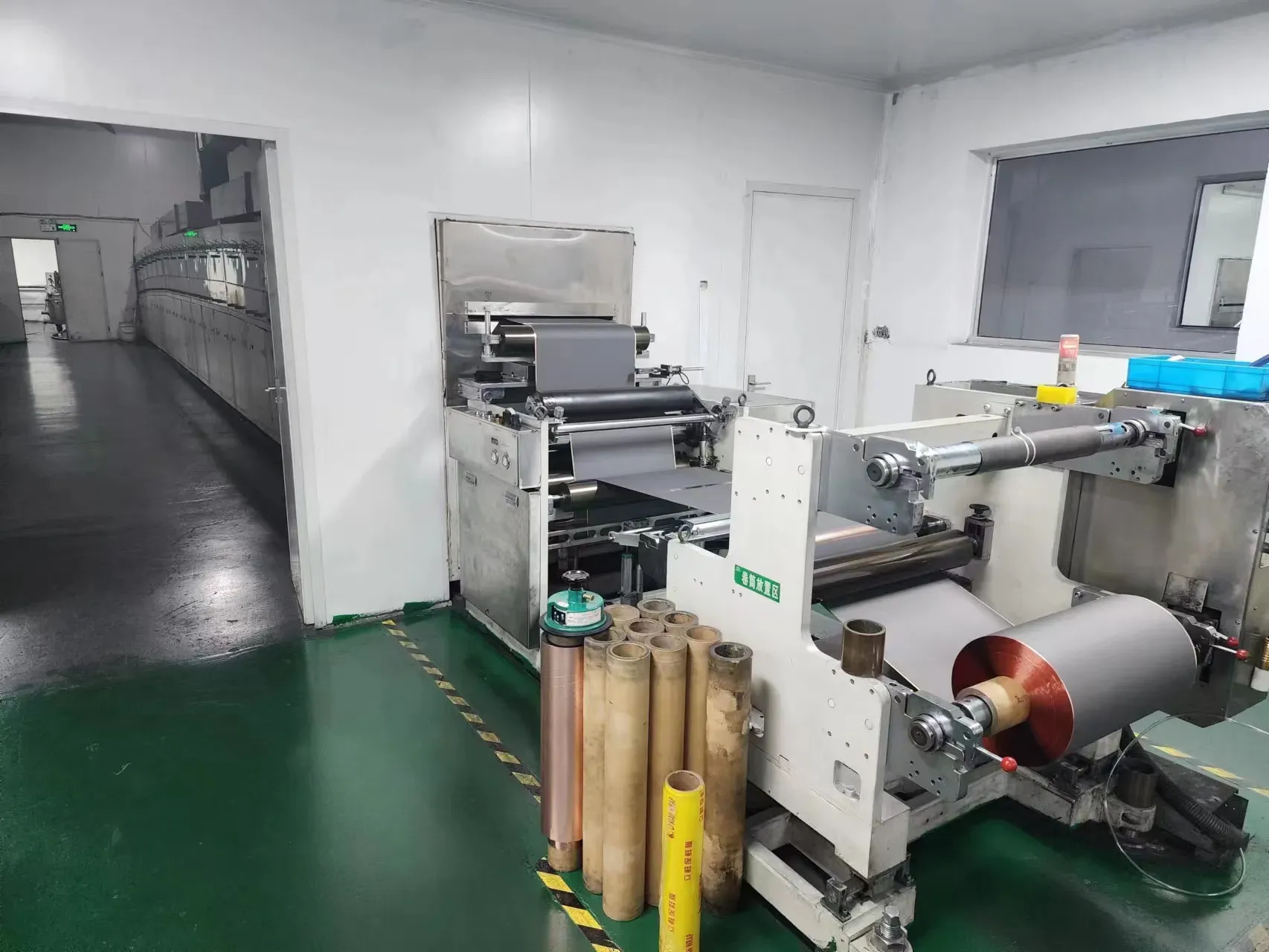 antbattery semi solid state battery production floor — Qingdao manufacturing facility