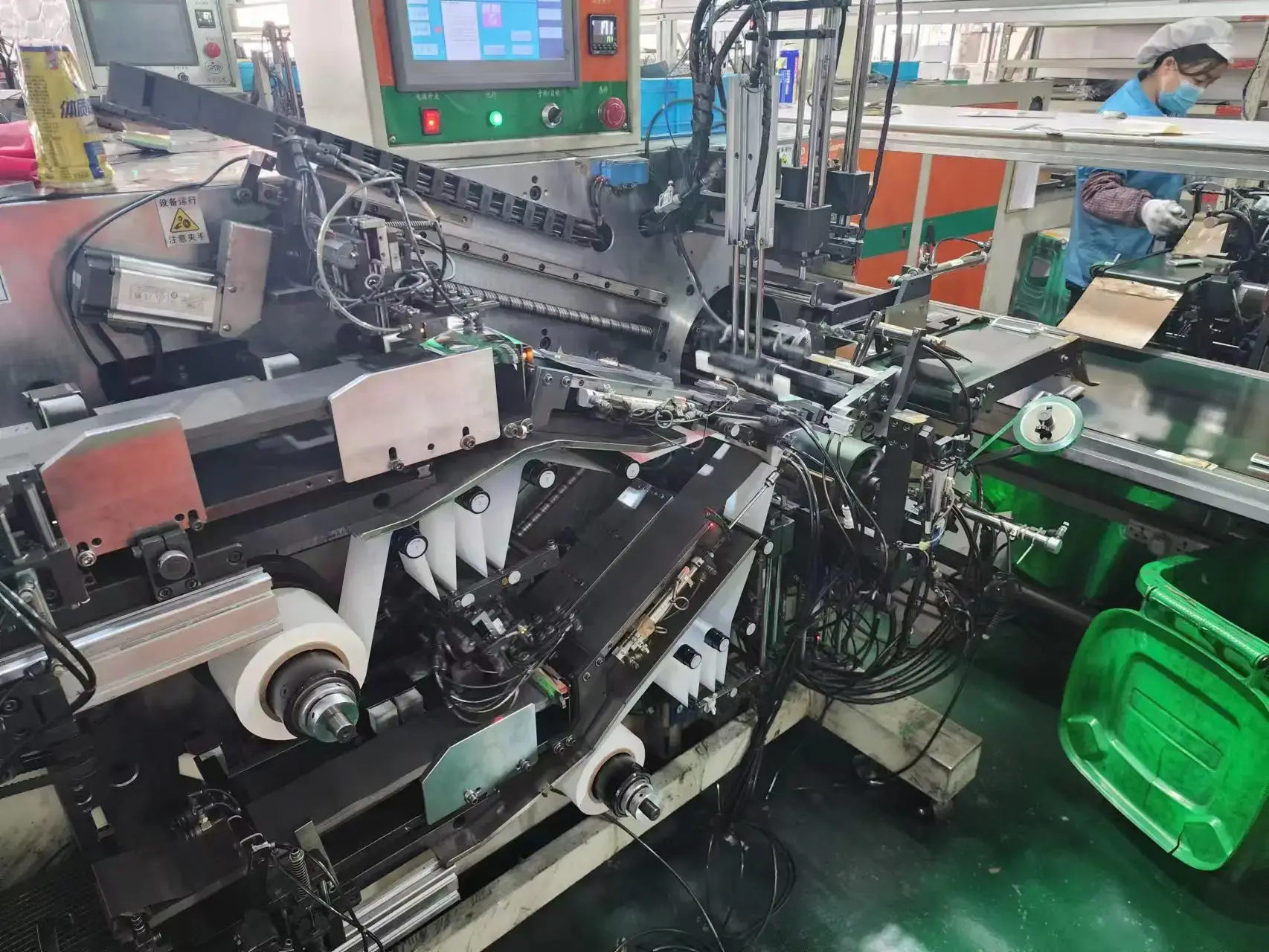 antbattery quality control and testing area — semi solid state battery inspection
